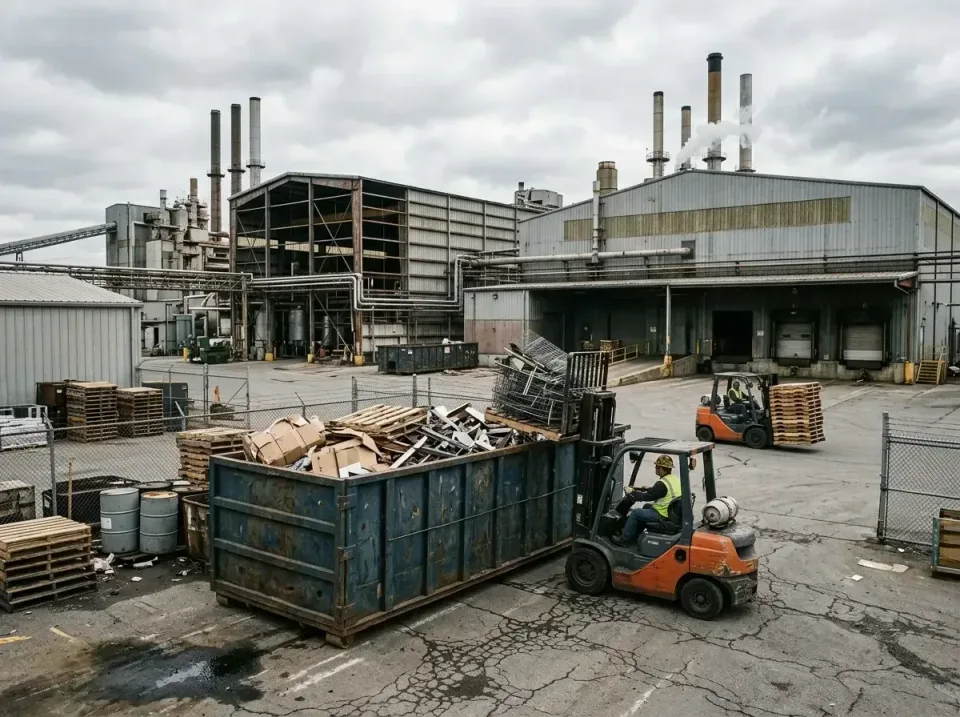 industrial-factory-scrap-conta-003 — frequently asked questions, Cheap Roll-off Dumpster Rentals in West Mifflin, PA